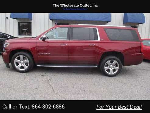 2016 Chevy Chevrolet Suburban LTZ suv Red - cars & trucks - by... for sale in Roebuck, SC