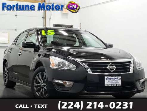 2015 Nissan Altima 4dr Sdn I4 2 5 S - - by for sale in WAUKEGAN, IL