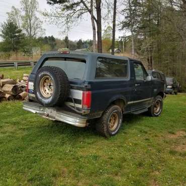 1995 Bronco full size 4x4 - - by dealer - vehicle for sale in Mars Hill, NC