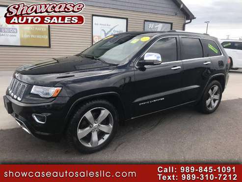 4x4 GRAND CHEROKEE!! 2014 Jeep Grand Cherokee 4WD 4dr Overland for sale in Chesaning, MI