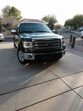 Ford F-150 Lariat 2013 Black - cars & trucks - by owner - vehicle... for sale in Oro Valley, AZ
