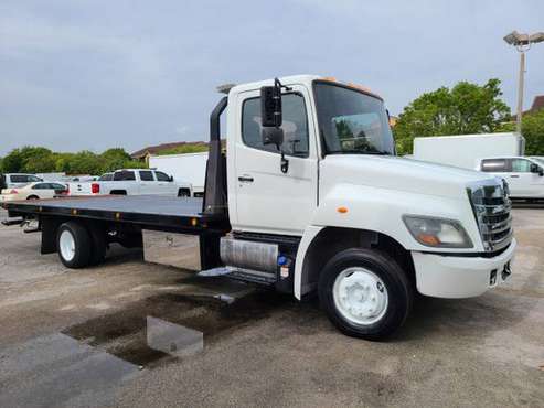 2018 HINO 258LP Jerr Dan Tow Truck - - by dealer for sale in Pompano Beach, FL