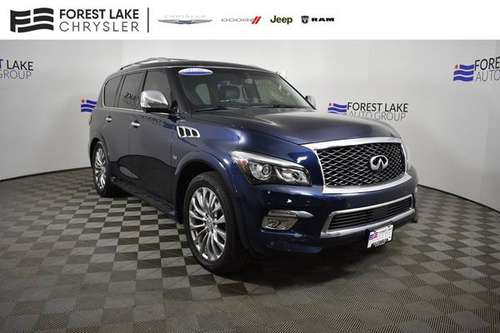 2017 INFINITI QX80 AWD All Wheel Drive SUV - - by for sale in Forest Lake, MN