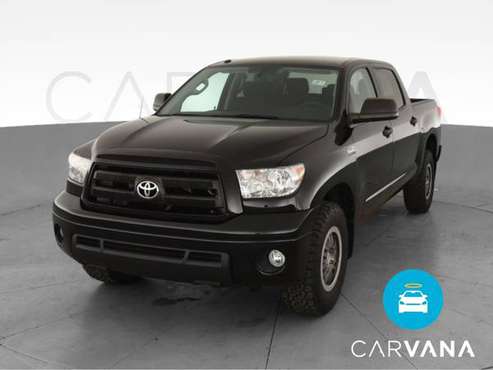 2012 Toyota Tundra CrewMax Pickup 4D 5 1/2 ft pickup Black - FINANCE... for sale in Seffner, FL