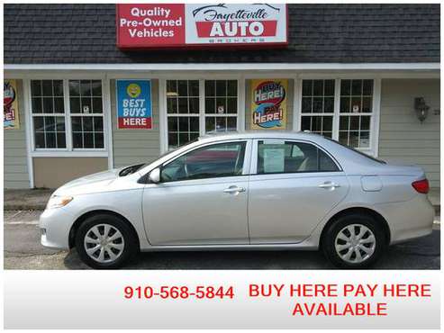 2009 Toyota Corolla - cars & trucks - by dealer - vehicle automotive... for sale in Fayetteville, NC