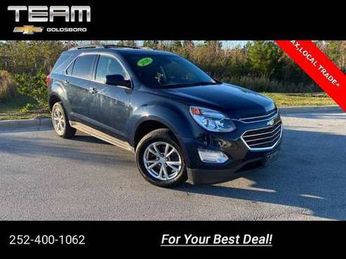 2016 Chevy Chevrolet Equinox LT suv Blue - cars & trucks - by dealer... for sale in Goldsboro, NC