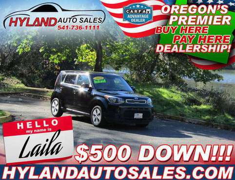 2016 KIA SOUL 4-DOOR WAGON @ HYLAND AUTO SALES👍 - cars & trucks - by... for sale in Springfield, OR