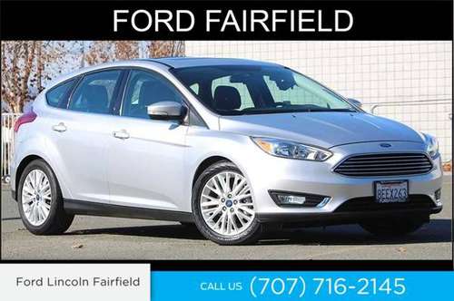2017 Ford Focus Titanium - cars & trucks - by dealer - vehicle... for sale in Fairfield, CA