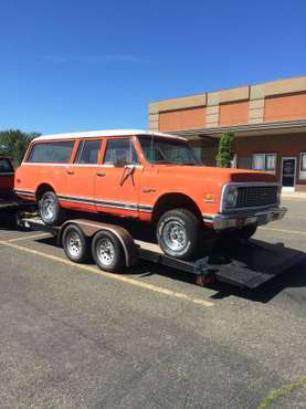 1971 Chevrolet K10 Suburban 4x4 - cars & trucks - by owner - vehicle... for sale in Wenatchee, WA