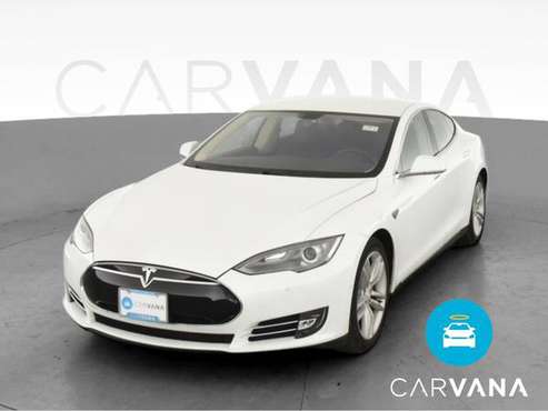 2014 Tesla Model S Sedan 4D sedan White - FINANCE ONLINE - cars &... for sale in NEWARK, NY