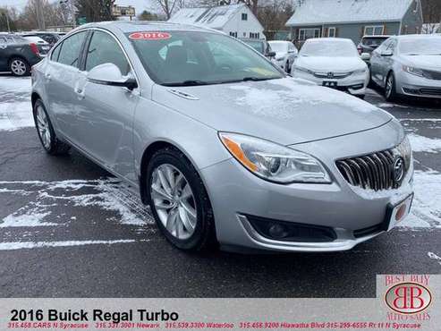 2016 BUICK REGAL TURBO! SUNROOF! TOUCH SCREEN! HEATED LEATHER! -... for sale in N SYRACUSE, NY