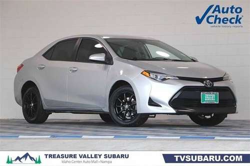 2017 Toyota Corolla LE Sedan - - by dealer - vehicle for sale in Nampa, ID