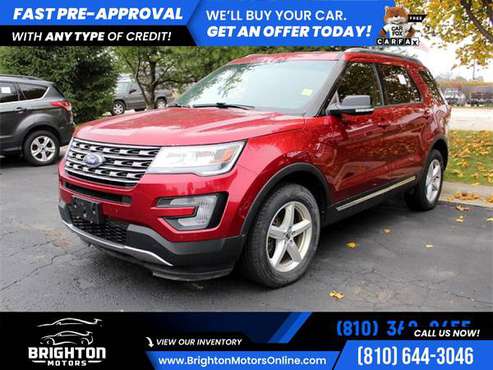 2017 Ford *Explorer* *XLT* *4WD!* *4 WD!* *4-WD!* FOR ONLY $348/mo!... for sale in Brighton, MI