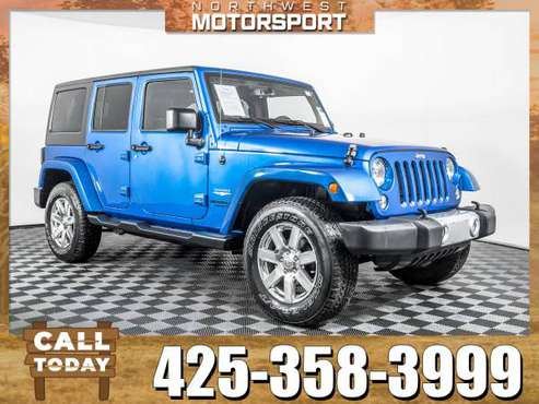 2015 *Jeep Wrangler* Unlimited Sahara 4x4 for sale in Lynnwood, WA
