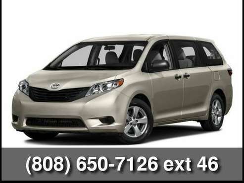 2017 Toyota Sienna L - cars & trucks - by dealer - vehicle... for sale in Hilo, HI