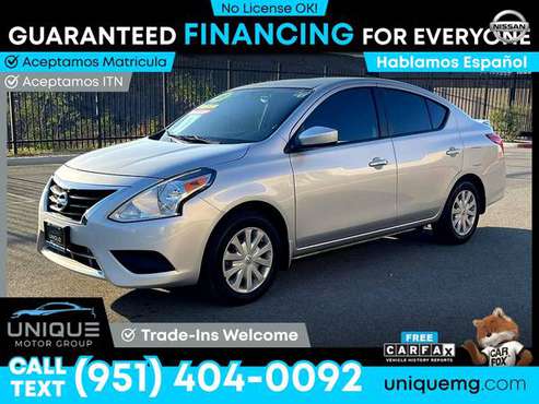 2015 Nissan Versa ONLY 58K MILES! PRICED TO SELL! for sale in Corona, CA
