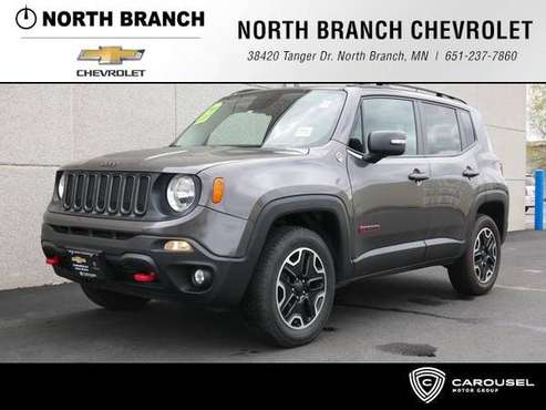 2017 Jeep Renegade Trailhawk - - by dealer - vehicle for sale in North Branch, MN