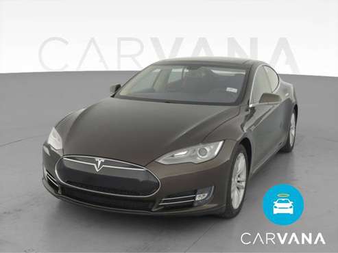 2013 Tesla Model S Performance Sedan 4D sedan Brown - FINANCE ONLINE... for sale in Raleigh, NC