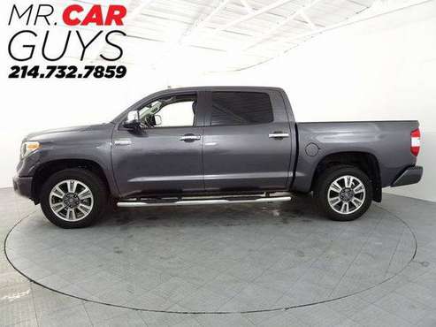 2019 Toyota Tundra Rates start at 3.49% Bad credit also ok! for sale in McKinney, TX