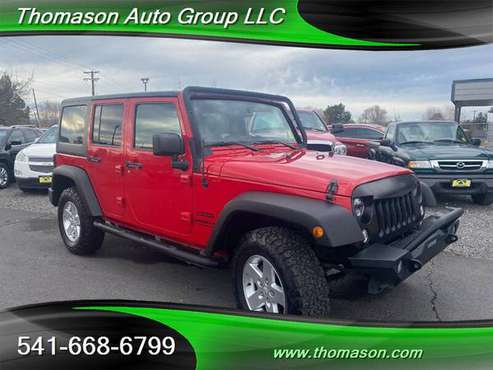 2014 Jeep Wrangler Unlimited Sport - cars & trucks - by dealer -... for sale in Bend, OR