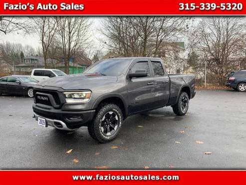 2019 RAM 1500 Rebel 4x4 Quad Cab 64 Box - cars & trucks - by dealer... for sale in Rome, NY