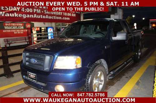 2008 *FORD* *F-150* STX 5.4L V8 ALLOY GOOD TIRES CD A74948 for sale in WAUKEGAN, WI