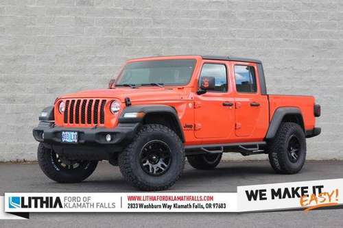 2020 Jeep Gladiator 4x4 4WD Truck SUV Sport S Crew Cab - cars & for sale in Klamath Falls, OR