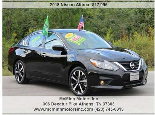 2018 Nissan Altima 2.5 SR Special Edition - NAV! Leather! Backup... for sale in Athens, TN