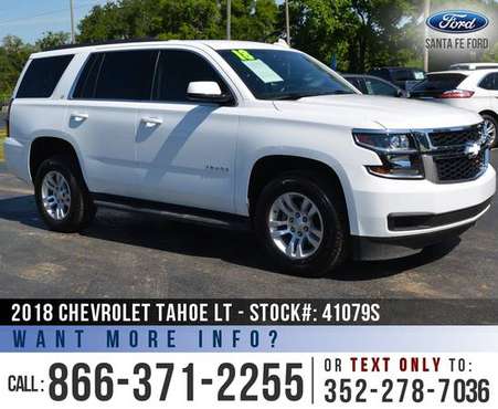 2018 Chevrolet Tahoe LT Remote Start, Camera, Leather Seats for sale in Alachua, AL