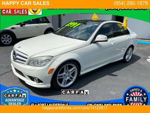 2009 Mercedes-Benz C-Class 4dr Sdn 3 0L Sport RWD for sale in Fort Lauderdale, FL