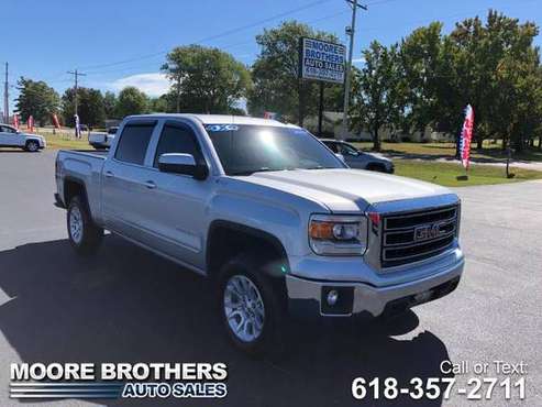 2015 GMC Sierra 1500 4WD Crew Cab 143.5 SLE - cars & trucks - by... for sale in Pinckneyville, MO