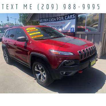 2015 Jeep Cherokee Trailhawk - - by dealer - vehicle for sale in Modesto, CA