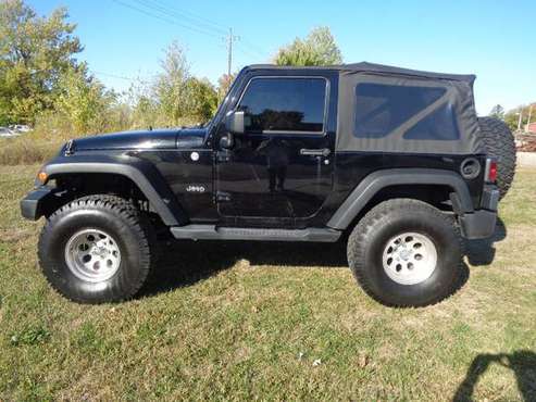 2007 JEEP WRANGLER X 2 DOOR 4X4 6-SPEED 96K MILES FINANCING AVAILABLE for sale in Rushville, OH