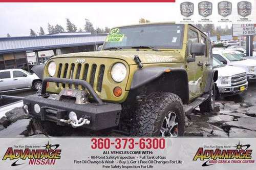 2008 Jeep Wrangler Unlimited Rubicon CALL OR TEXT US! - cars &... for sale in Bremerton, WA