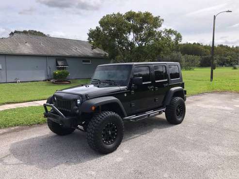 2007 Lifted jeep wrangler four-wheel-drive - cars & trucks - by... for sale in New Port Richey , FL