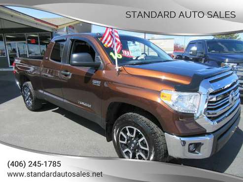 2016 Toyota Tundra SR5 TRD Off-Road CrewCab Like New! - cars & for sale in Billings, ID