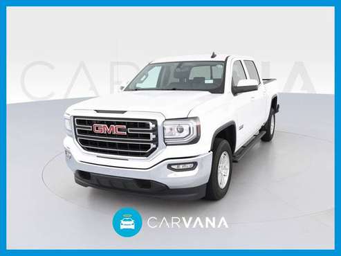 2018 GMC Sierra 1500 Crew Cab SLE Pickup 4D 5 3/4 ft pickup White for sale in Chicago, IL