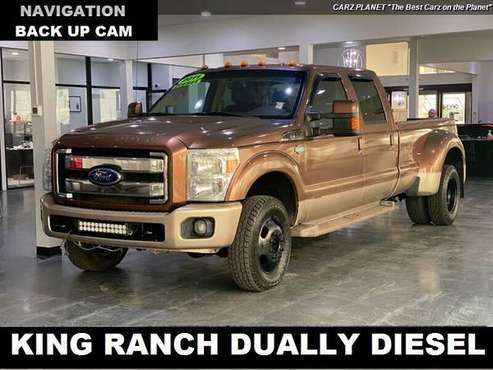 2011 Ford F-350 4x4 Super Duty King Ranch DUALLY DIESEL TRUCK 4WD... for sale in Gladstone, AK