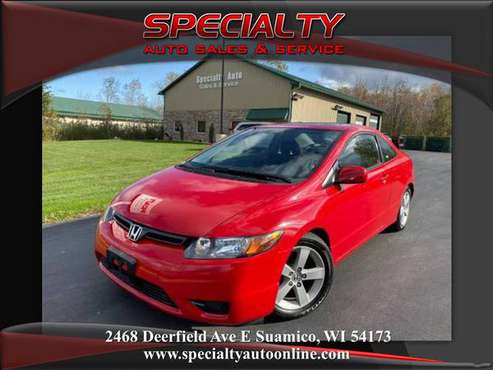 2006 Honda Civic! Moonroof! Keyless Entry! New Tires! Rust Free! for sale in Suamico, WI