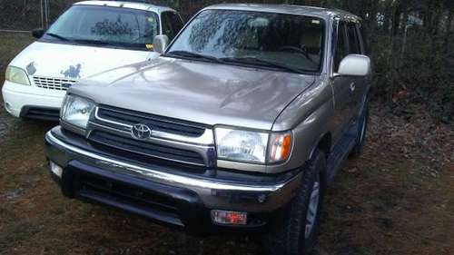 02 Toyota 4Runner & more - cars & trucks - by dealer - vehicle... for sale in Hendersonville, NC