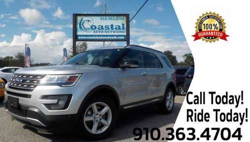 2017 FORD EXPLORER XLT✅1 OWNER✅THIRD ROW✅CALL NOW$344/MO.O.A.C. -... for sale in Southport, SC