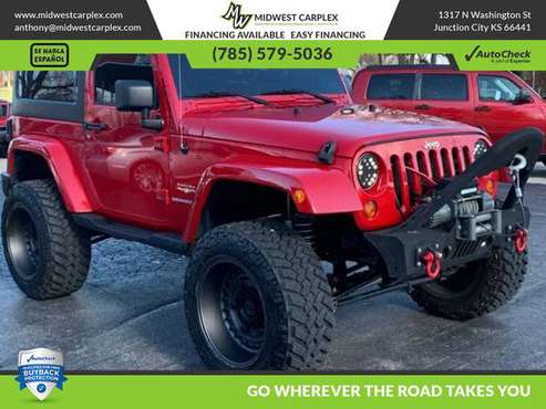 2012 Jeep Wrangler - Financing Available! - cars & trucks - by... for sale in Junction City, IA