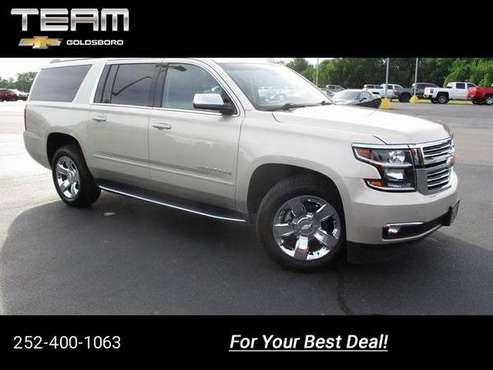 2017 Chevy Chevrolet Suburban Premier suv Beige - - by for sale in Goldsboro, NC