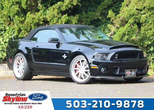 2014 Ford Mustang RWD Shelby GT500 Supersnake 5.8 5.8L V8 32V Superch for sale in Keizer , OR