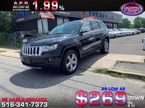 2013 Jeep Grand Cherokee Overland **Guaranteed Credit Approval** for sale in Inwood, NY