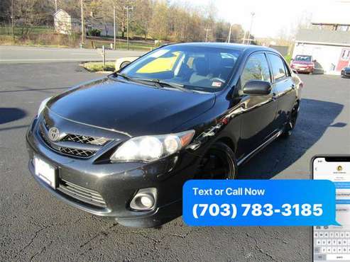 2013 TOYOTA COROLLA S ~ WE FINANCE BAD CREDIT - cars & trucks - by... for sale in Stafford, District Of Columbia