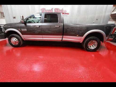 2015 RAM 3500 4WD Crew Cab 169 Laramie - GET APPROVED! - cars & for sale in Evans, MT