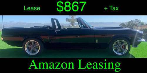 1967 Ford Shelby GT 500 Convertible - Lease for $867+ Tax a MO -... for sale in San Francisco, CA