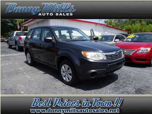 2010 SUBARU FORESTER 2.5L X - H4 - AWD -4DR WAGON- 75K MILES!!!... for sale in largo, FL