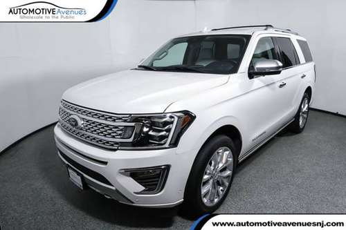 2018 Ford Expedition, White Platinum Metallic Tri-Coat for sale in Wall, NJ